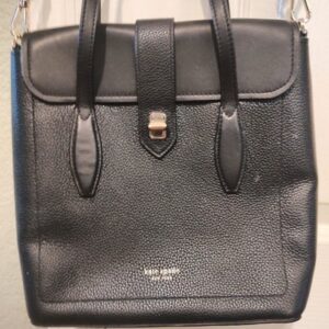 Kate Spade New York Black Leather Handbag
