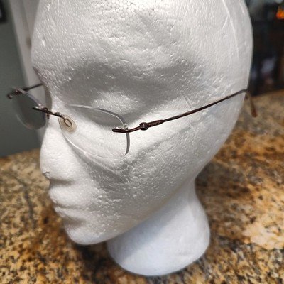 BCBGMAXAZRIA Eyeglasses KYLA D BRO 51□17 L130mm Brown Frames