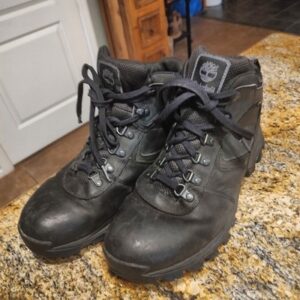 Timberland Black Hiking Boots Size 10W Model 2731R