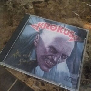 Krokus - Alive And Screamin' [CD] 1986 Arista ARCD 8445