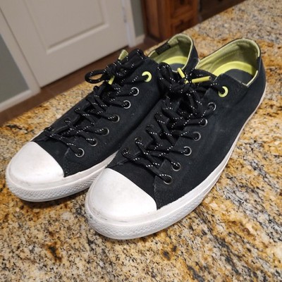 Converse Chuck Taylor II 2 ox Black/Volt/White Unisex 153541C Mens 12 Womens 14