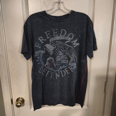 Affliction Freedom Defender T-Shirt Large