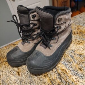 COLUMBIA Cascadian SUMMIT Brown Black Lace Up Boots Men's Size 8 BM1168-255