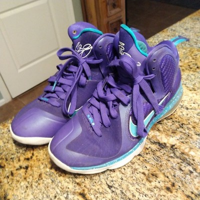 Nike LeBron Summit 2012 Lake Hornets Purple Basketball Men's US 9 469764-500