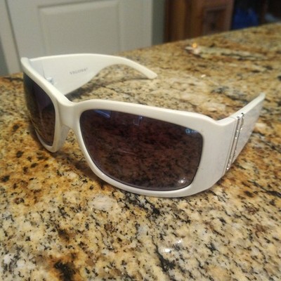 RARE Vigoss Women's Sunglasses White Frames UV Protection Outdoor - V1222-2341