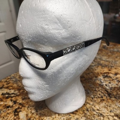 Bling Bling Clips Eyeglasses Model BB037 52-16-135 Black