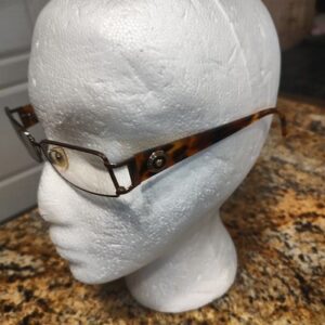 Versace Tortoiseshell Eyeglasses MOD 1163-M 1013 50-16-130 Made in Italy