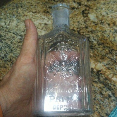 Vtg RARE Guerlain Marque De Fabrique 15 Rue de La Paix Paris Perfume Bottle