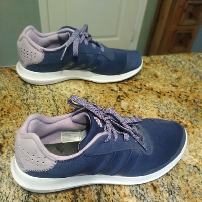 Adidas Element Refresh Women's Running Shoes sneakers Sz 9.5 RAW Purple