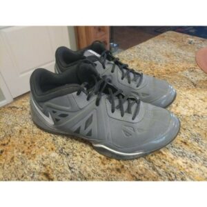 Nike Air Ring Leader Low 2 Basketball Shoes 637805-006 Size 11 Gray Sneakers
