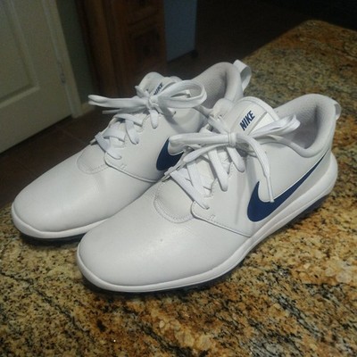 Nike Roshe G Tour Indigo Blue Waterproof Golf Shoes AR5580-101 Men's Size 8