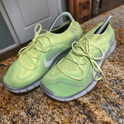 Nike Free 5.0 Running Shoes Green Size 10.5 ID 615805-713 2013