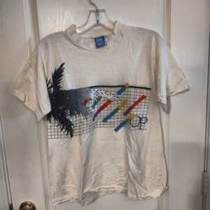 Ocean Pacific Graphic T-Shirt Size L 1982 Vintage OP