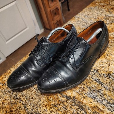 Allen Edmonds Sanford Black Leather Dress Shoes Size 11.5D ID 17431