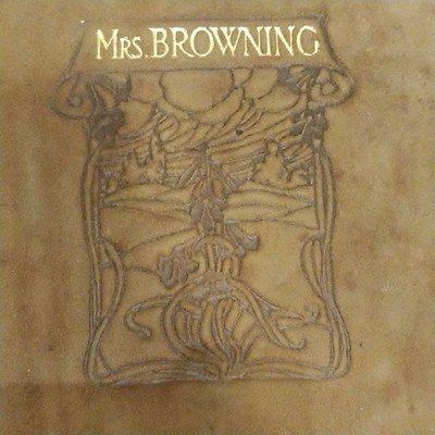 1800s The Complete Poetical Works of Elizabeth Barrett Browning Leather Cover