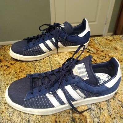 Mens Adidas Originals Campus 80s Classic Casual Shoe / Navy / GY4588 / Size 10