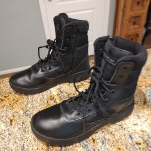 Response Gear Tactical Footwear Black Boots Size 13 USA Model 1077