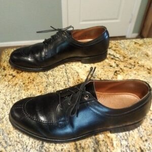 Johnston & Murphy Aristocraft Men's 8.5 D Leather Lace Up Oxfords Black NICE!!