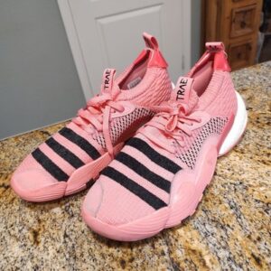 Adidas Trae Young 1 Men's Sneakers Pink Size 10.5 (US) ID APE 779001