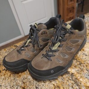 Oboz Sawtooth X Shoes Mens Size 8 Hiking Trail Suede Cordura Durable Outdoor