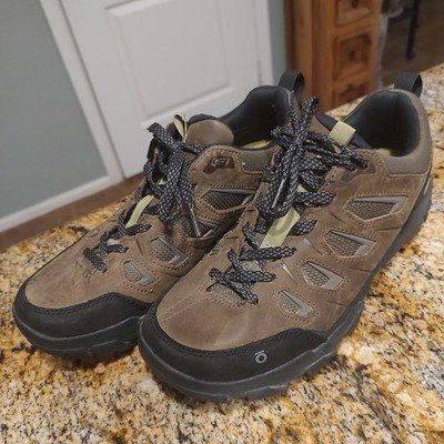 Oboz Sawtooth X Shoes Mens Size 8 Hiking Trail Suede Cordura Durable Outdoor