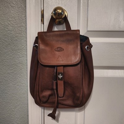 Hyde Bros Brown Soft Leather Backpack Bag Collection