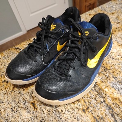 Nike Zoom Kobe Venomenon Sneakers Black/Del Sol-Concord 429653-002 Men's Sz 8.5