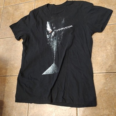 Rare Terminator Genisys Mens Movie Promo Graphic TShirt Black Short Sleeves Med