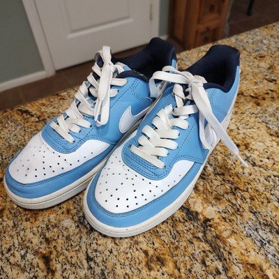 Nike Court Vision Low Next Nature Valor Blue/White Sneakers Size 6.5 FJ2767-00