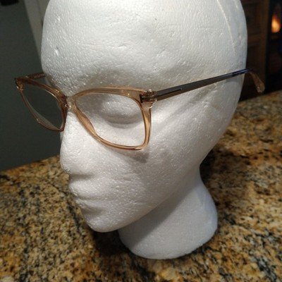 Tom Ford TF5353 026 Clear Lens Eyeglasses Brown Frame 54-15-140mm Italy