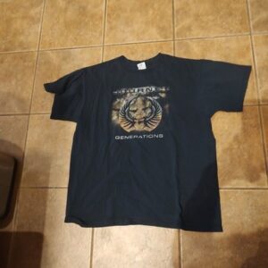 Journey Generation Concert Graphic T-Shirt Tour 2005 Black Men's Size Large