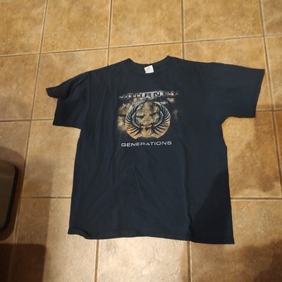Journey Generation Concert Graphic T-Shirt Tour 2005 Black Men's Size Large