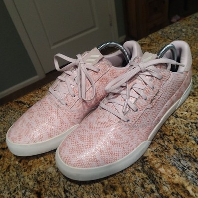Adidas 2021 Adicross Retro Spikeless Golf Shoes Pink White Women's Sz 10