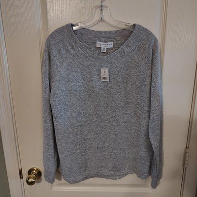 NWT Live Love Lounge Grey Heather Sweater Size M ID 1609489