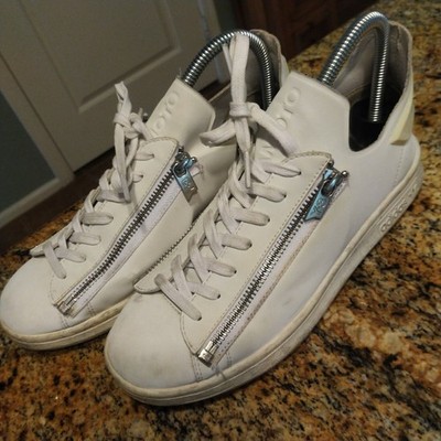 Rare Adidas Y-3 Yohji Yamamoto Stan Zip Sneakers White BB4797 Mens US 5.5 Wm 7.5