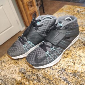Nike Zoom Toranada Black,Turquoise Grey Athletic Shoes Size 9.5 Model 835657-003
