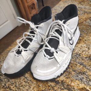 Nike Kyrie 7 TB White Black Men's - DA7767-100 US Size 8