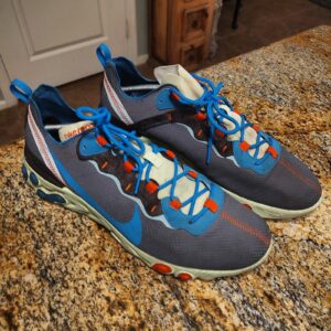 Nike React Element 55 SE Multicolored Men’s CT1142-700 Size 13 US Sneakers