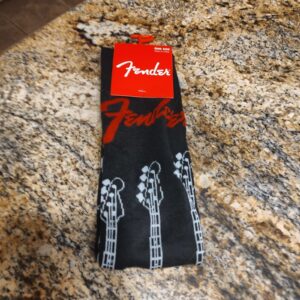 Fender Guitar Socks One Size Fits US 7-12 Official Merchandise