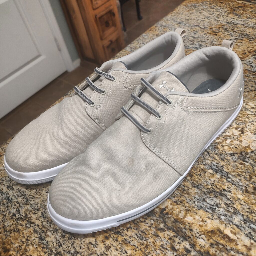 Under Armour Men's Street Encounter Canvas Casual Shoes 3022914 12.5 Beige Used
