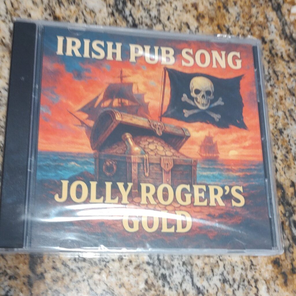 Irish Pub Song Jolly Roger's Gold Music CD New Sealed Pirate Celtic Folk Rock