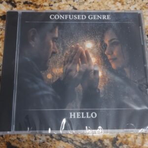 Confused Genre Hello, Please Stay Music CD NEW SEALED Black Grey Album Art