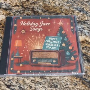 Christmas Jazz Music CD Holiday Jazz Songs Merry Christmas Wherever You Are Cozy