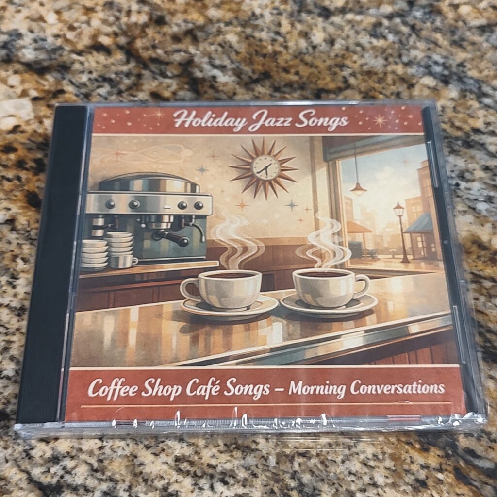 Coffee Jazz CD NEW SEALED Warm Cozy Holiday Jazz Songs Music Coffee Shop