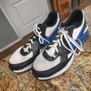 Nike Air Max Excee FQ8738-010 Mens US 13 Athletic Shoes Used Black Blue