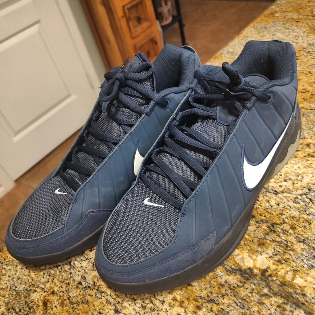 Nike LeBron Witness 9 College Navy Blue Mens US 12 Basketball Shoes Used