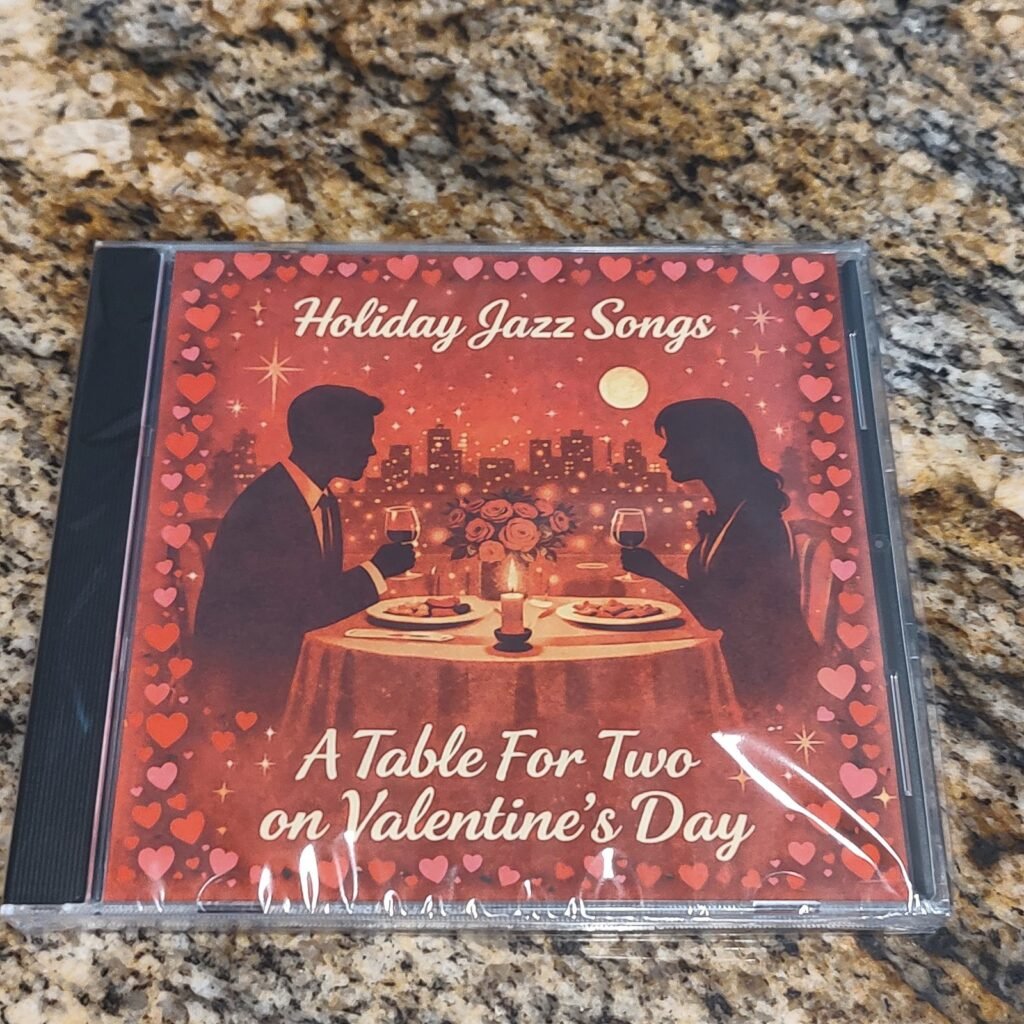 Holiday Jazz Songs A Table For Two on Valentine's Day Music CD NEW SEALED