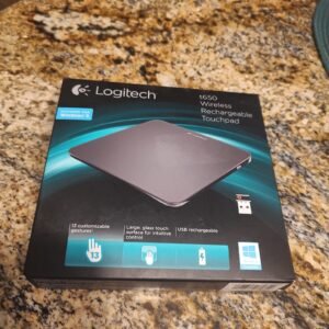 Logitech Rechargeable Touchpad T650 Wireless USB Black MPN T650