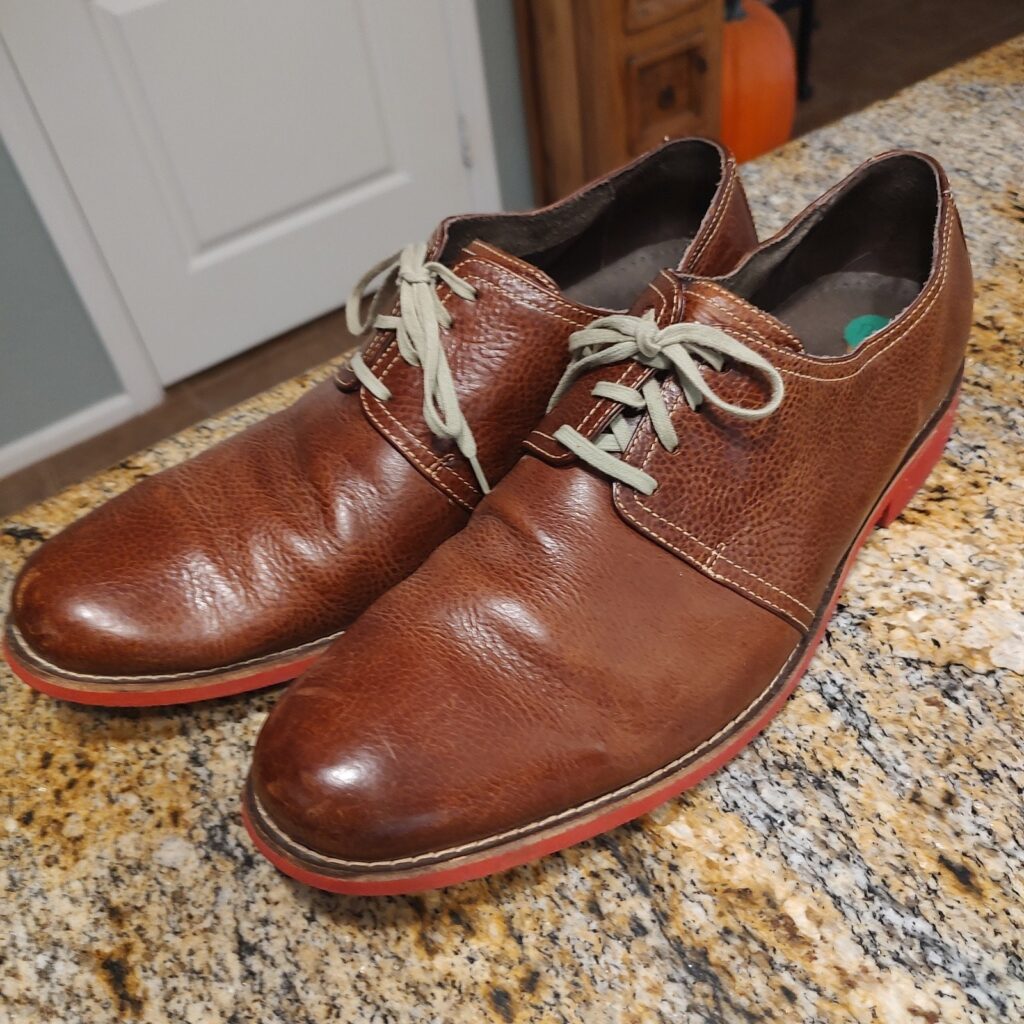 Men's Cole Haan Brown Leather Shoes Size 15M ID C10644 Made in India