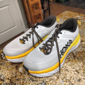 Hoka One One Bondi 7 Wide Running Shoes Size 8.5E Model 1110530